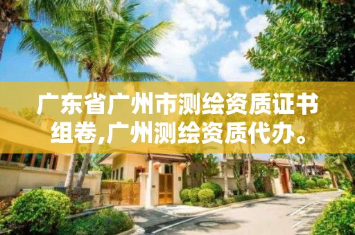 廣東省廣州市測繪資質證書組卷,廣州測繪資質代辦。