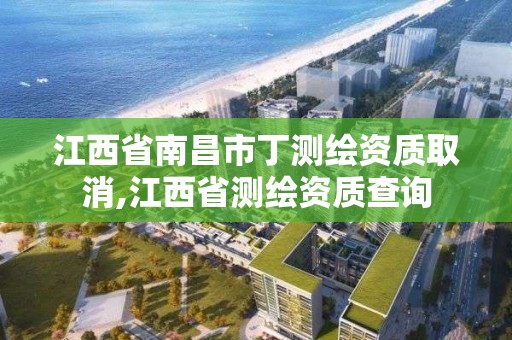 江西省南昌市丁測繪資質取消,江西省測繪資質查詢