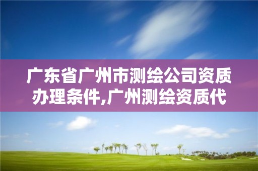 廣東省廣州市測繪公司資質辦理條件,廣州測繪資質代辦