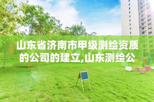 山東省濟南市甲級測繪資質的公司的建立,山東測繪公司資質排名。