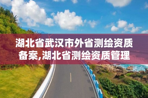 湖北省武漢市外省測繪資質備案,湖北省測繪資質管理系統(tǒng)