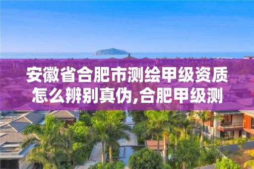 安徽省合肥市測繪甲級資質怎么辨別真?zhèn)?合肥甲級測繪公司