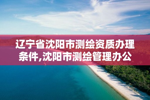 遼寧省沈陽市測繪資質辦理條件,沈陽市測繪管理辦公室