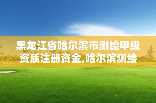 黑龍江省哈爾濱市測(cè)繪甲級(jí)資質(zhì)注冊(cè)資金,哈爾濱測(cè)繪局招聘