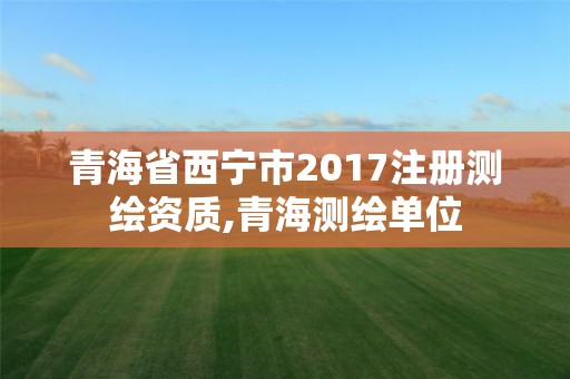 青海省西寧市2017注冊測繪資質,青海測繪單位