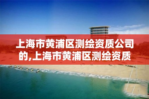 上海市黃浦區測繪資質公司的,上海市黃浦區測繪資質公司的地址電話