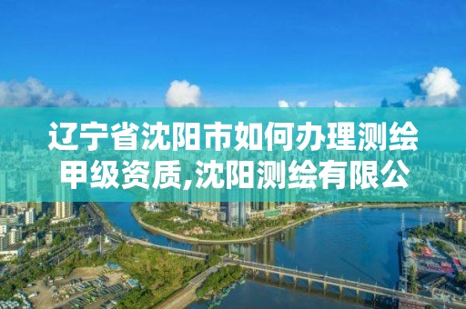 遼寧省沈陽市如何辦理測繪甲級資質,沈陽測繪有限公司