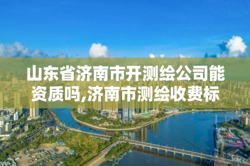 山東省濟南市開測繪公司能資質(zhì)嗎,濟南市測繪收費標準。