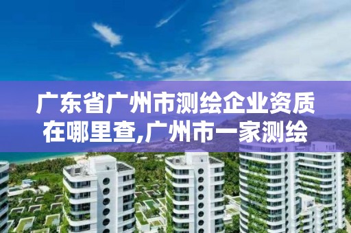 廣東省廣州市測(cè)繪企業(yè)資質(zhì)在哪里查,廣州市一家測(cè)繪資質(zhì)單位。