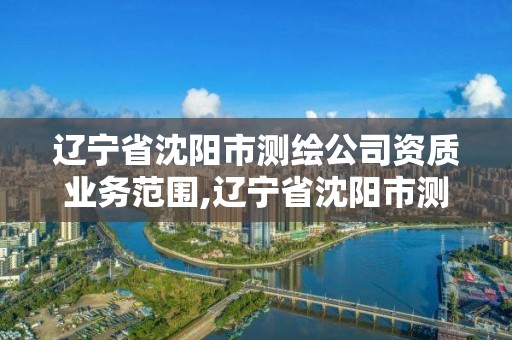 遼寧省沈陽市測繪公司資質業務范圍,遼寧省沈陽市測繪公司資質業務范圍有哪些。