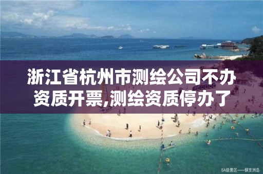 浙江省杭州市測繪公司不辦資質(zhì)開票,測繪資質(zhì)停辦了嗎