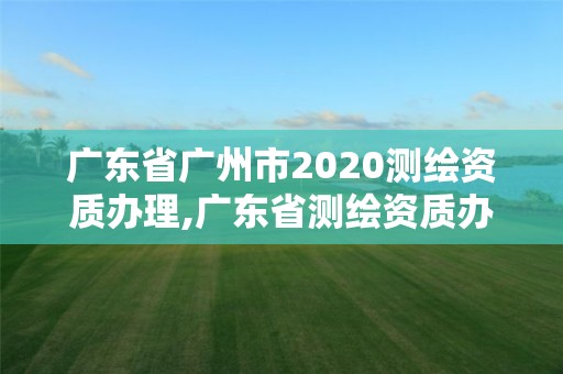 廣東省廣州市2020測繪資質辦理,廣東省測繪資質辦理流程