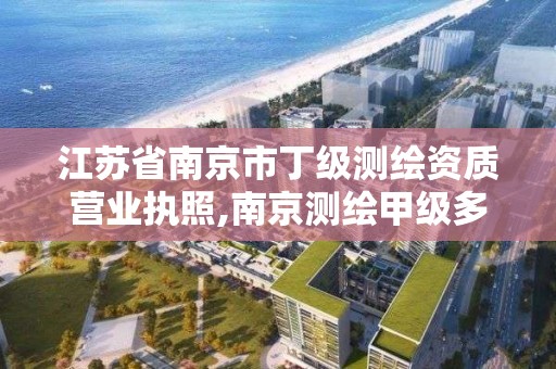 江蘇省南京市丁級測繪資質營業執照,南京測繪甲級多少家