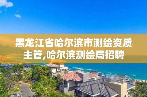 黑龍江省哈爾濱市測繪資質主管,哈爾濱測繪局招聘