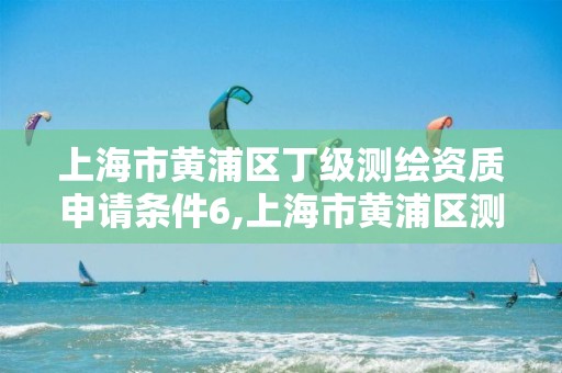 上海市黃浦區丁級測繪資質申請條件6,上海市黃浦區測繪中心