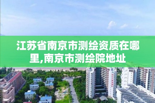 江蘇省南京市測繪資質在哪里,南京市測繪院地址