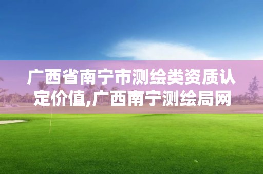 廣西省南寧市測繪類資質認定價值,廣西南寧測繪局網址。