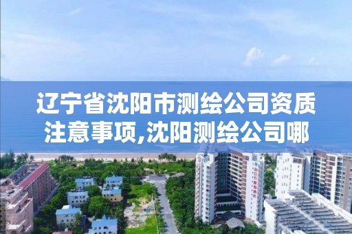 遼寧省沈陽市測繪公司資質注意事項,沈陽測繪公司哪家強哪家好。