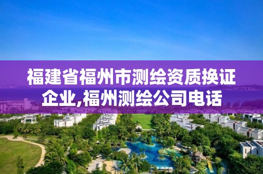 福建省福州市測繪資質換證企業,福州測繪公司電話