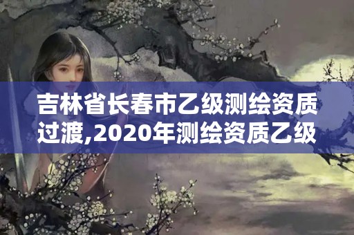 吉林省長春市乙級測繪資質過渡,2020年測繪資質乙級需要什么條件