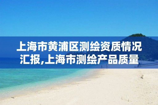 上海市黃浦區測繪資質情況匯報,上海市測繪產品質量