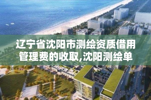 遼寧省沈陽市測繪資質借用管理費的收取,沈陽測繪單位。