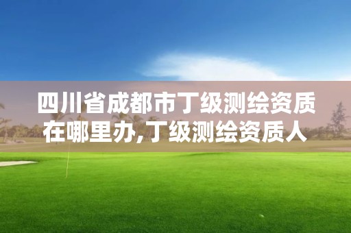 四川省成都市丁級(jí)測(cè)繪資質(zhì)在哪里辦,丁級(jí)測(cè)繪資質(zhì)人員要求。