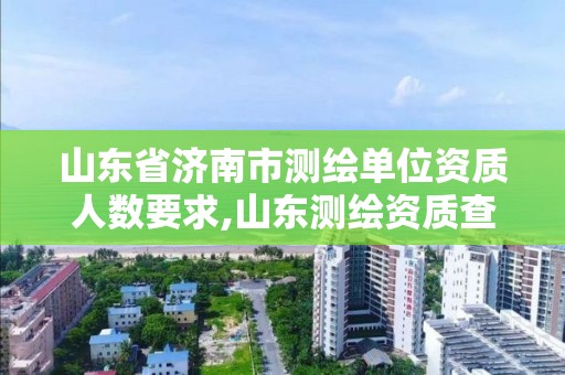 山東省濟南市測繪單位資質人數要求,山東測繪資質查詢