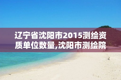 遼寧省沈陽市2015測繪資質單位數量,沈陽市測繪院電話