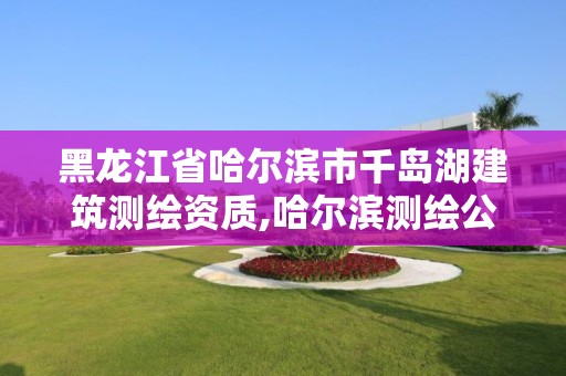 黑龍江省哈爾濱市千島湖建筑測(cè)繪資質(zhì),哈爾濱測(cè)繪公司電話。