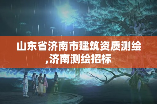 山東省濟(jì)南市建筑資質(zhì)測(cè)繪,濟(jì)南測(cè)繪招標(biāo)