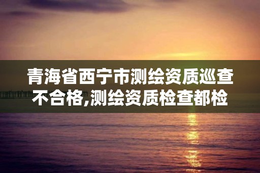 青海省西寧市測繪資質巡查不合格,測繪資質檢查都檢查啥。