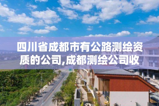 四川省成都市有公路測繪資質的公司,成都測繪公司收費標準。