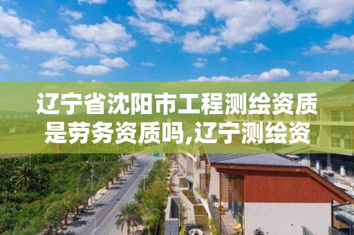 遼寧省沈陽市工程測繪資質是勞務資質嗎,遼寧測繪資質單位