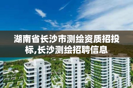 湖南省長沙市測繪資質招投標,長沙測繪招聘信息