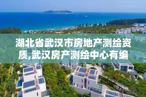 湖北省武漢市房地產測繪資質,武漢房產測繪中心有編制嗎