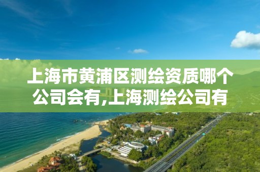 上海市黃浦區測繪資質哪個公司會有,上海測繪公司有哪幾家