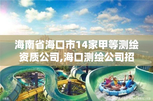 海南省海口市14家甲等測繪資質公司,海口測繪公司招聘。