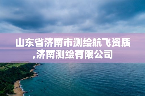 山東省濟南市測繪航飛資質,濟南測繪有限公司