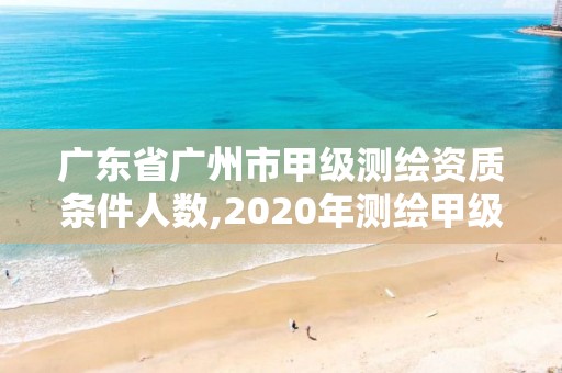 廣東省廣州市甲級測繪資質條件人數,2020年測繪甲級資質條件