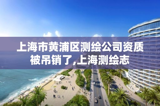 上海市黃浦區測繪公司資質被吊銷了,上海測繪志