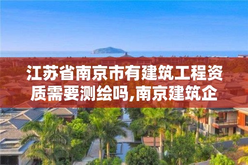 江蘇省南京市有建筑工程資質需要測繪嗎,南京建筑企業資質動態核查。