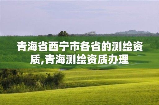 青海省西寧市各省的測繪資質(zhì),青海測繪資質(zhì)辦理