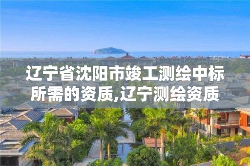 遼寧省沈陽市竣工測繪中標所需的資質,遼寧測繪資質單位