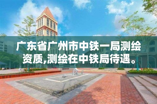 廣東省廣州市中鐵一局測繪資質,測繪在中鐵局待遇。