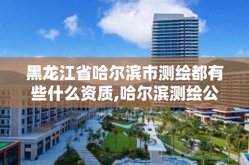 黑龍江省哈爾濱市測繪都有些什么資質,哈爾濱測繪公司哪家好