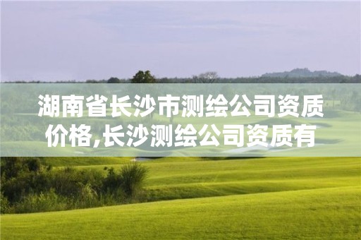 湖南省長沙市測繪公司資質價格,長沙測繪公司資質有哪家