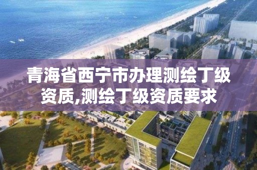 青海省西寧市辦理測繪丁級資質,測繪丁級資質要求