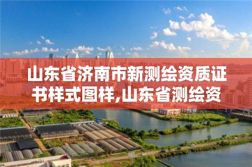 山東省濟南市新測繪資質證書樣式圖樣,山東省測繪資質專用章圖片。