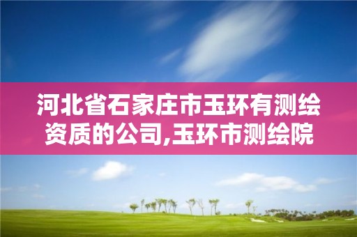 河北省石家莊市玉環有測繪資質的公司,玉環市測繪院官網